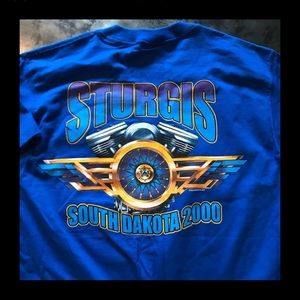 2 Motorcycle Tees  Large